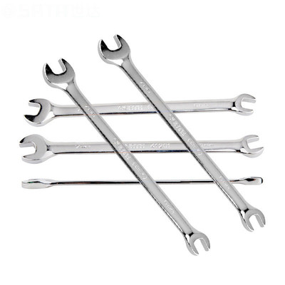 世达SATA全抛光双开口呆扳手41204 汽保维修工具的精准与品质之选